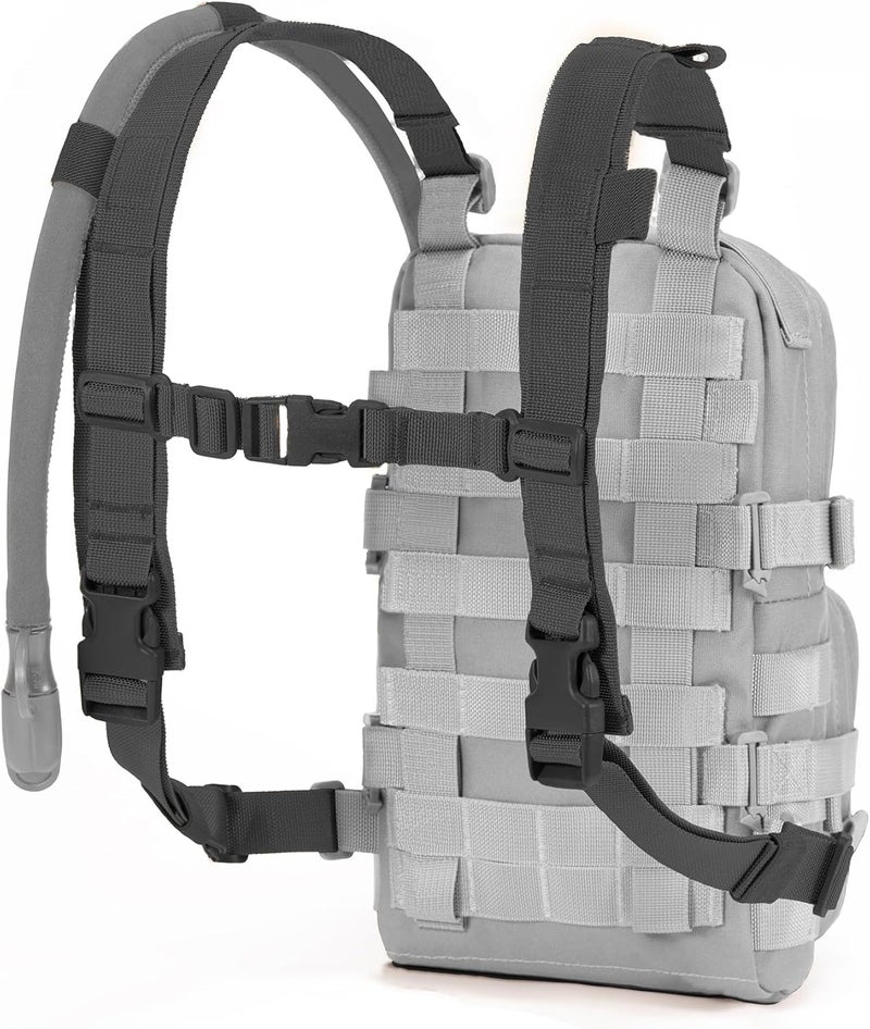 CLTAC Tactical Small MOLLE Hydration Pack Outdoor Water Bladder Carrier Pack for Vest Backpack - Image 1
